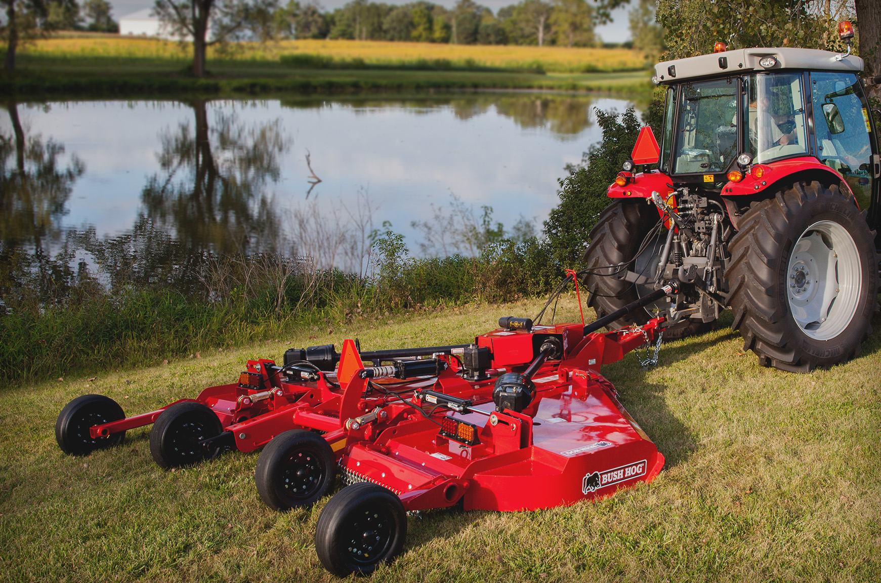 Batwing mower best sale